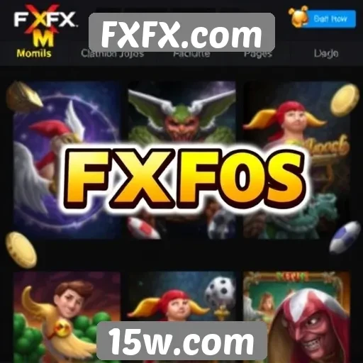 Principais jogos disponíveis no site FXFX.com